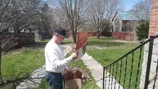 Life Hack Leaf Bag Holder
