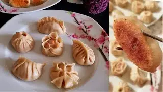 Homemade GYOZA Dumplings 自制饺子皮  Skin make from scratch 饺子皮从头做起   Different wrapping ways  不同的包饺子方法