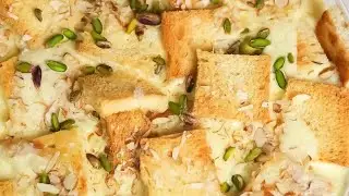 Shahi tukada recipe#shahi tukde #bun ka meetha #pav ka halwa #bread ka meetha @COOK WITH AB#HOW TO