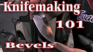 Knifemaking 101 - Bevels after heat treat