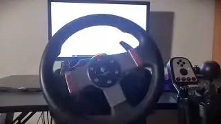 LOGITECH G27//ОБЗОР +настройки ffb