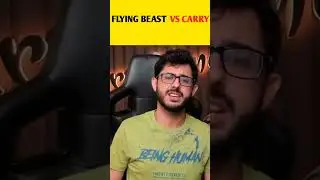 @FlyingBeast320 Vs @CarryMinati Fight ?😧 Flying Beast Reply Carry - Gaurav Taneja Facts #shorts