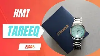 HMT TAREEQ QUARTZ WATCH // HMT TAREEQ TIFFANY BLUE  // hmt most hyped watch// unboxing hmt TAREEQ 