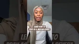 Learn how to pray with these three tips 🤲🏾 #islam #muslimrevert #muslimprayer #fajr #shorts