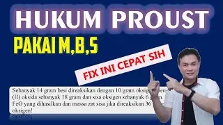 Hukum Perbandingan Tetap / Hukum Proust