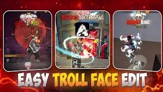 🔥 Free Fire Troll Face Editing Tutorial | How to Make Viral Troll Face Edit in Alight Motion 