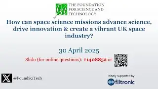 How can space science missions advance science, drive innovation & create a vibrant space industry?