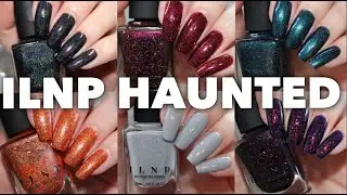 Autumn / Halloween Nail Polishes || ILNP HAUNTED COLLECTION SWATCHES || Deyanira Morales Nail_Art