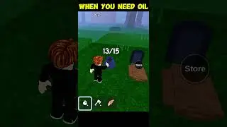 When You Desperately Need Oil 😭⛽ | 99 Nights in the Forest Roblox #roblox #gaming