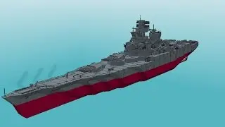 Warship Craft Battleship Richelieu Speed Build