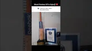 Dhoni Finishes Off In Style🗿❤