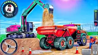 City Road Construction Simulator 3D Games - Android GamePlay