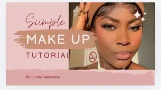 Simple makeup tutorials ep 1💄#makeupartist #makeuptutorials 