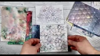 Saturday Night Crafting: Get a Bit Messy Part 1