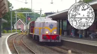 5 juli 2024 2530+2459 en oostenrijkers langs Baarn | VSM