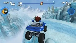 Beach Buggy Racing - Blizzard vale Secret Shortcuts