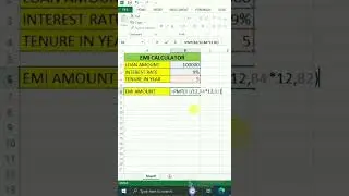 Excel Formulas #excelformulahacks #excelformulas #exceltips #exceltricks #shorts #shortsvideo