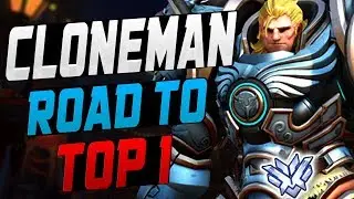 CLONEMAN16 INSANE REINHARDT! [ OVERWATCH SEASON 8 TOP 500 ]