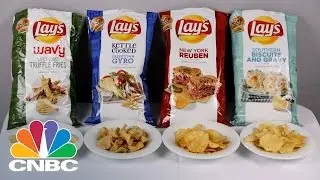 People Taste Test New Lay's Chip Flavors | CNBC