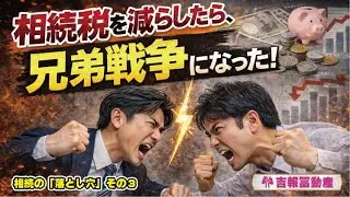 【相続の落とし穴その３】相続税を減らしたら、兄弟が戦争になった！