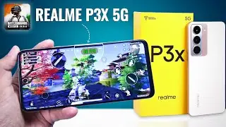 Realme P3X 5G Review Bgmi Pubg Test | graphics Gyro settings, Battery test | Realme P3X review 🔥