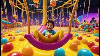 Johny Johny and the Candy Castle | Sweet Adventure Song for Kids | Colorful Learning Rhyme