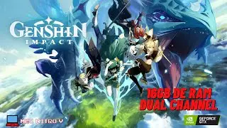 Genshin Impact ACER NITRO 5 AN515-55-705U i7 10750H GTX 1660ti