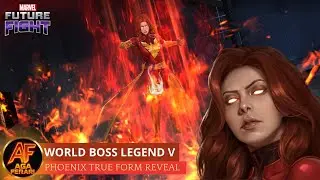 World Boss Legend V - DARK PHOENIX : True Form dari Dark Phoenix ! - Marvel Future Fight