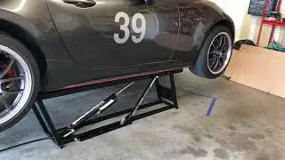 Quickjack 5000 Lifting 2017 Mazda MX-5 Miata