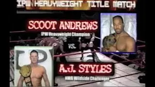 AJ Styles vs Scoot Andrews, IPW Shorts