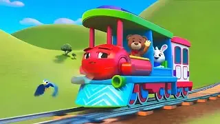 Animal Train Adventure 🚂| Preschool
