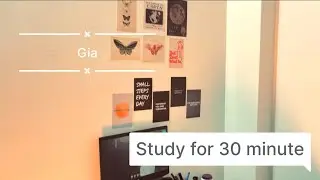🌿Silent deep focus study sessions 🕯️ | realistic studying / 🩶Music version coming next .