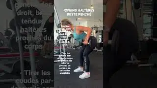 ROWING HALT&Egrave;RES BUSTE PENCH&Eacute;