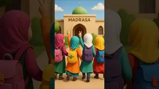 Islamic Kids 🌙 | Cute Children Learning Islam 🕌 | Islamic Short Video #cute #islamicshorts