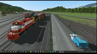 BNSF Brinkman Yard on the leadbelt Sub.