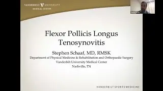 Flexor Pollicis Longus Tenosynovitis with Dr. Stephen Schaaf | AMSSM Sports US Case Presentation