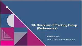 13. Overview of Tracking Group Performance in BAW| IBM BPM
