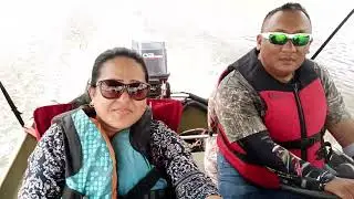 Quality time with family @t Overbridge Suriname river