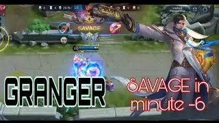 GRANGER (Lightborn Override) Too OverPower! ~ Mobile Legend
