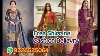 Winter Dress Material Collection Buy Online with Cash on Delivery Available