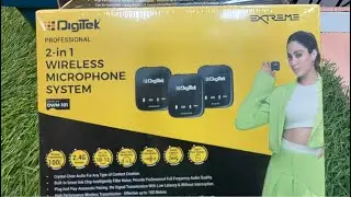 Digitek 101 Wireless mic |Reporter mic |Media Mic|Digitek 101 mic original or Fake review