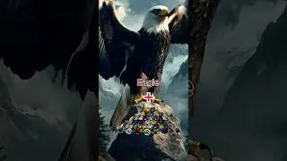 Beautiful Birds + Gems |Eagle/Diamond Dove|