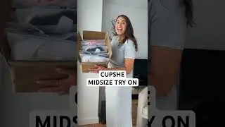 Midsize Cupshe swimsuit try on #shorts #shopwithyoutube