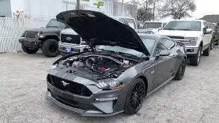 Supercharged Eleanor 2020 Ford Mustang GT Premium Performance Package Roush Magnetic Black