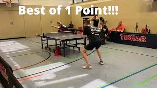 Pongfinity-Star Miika O'Connor vs german defender Markus Grothe - The joker for 1 point duel! 🏓