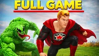 Superman vs Venom 😱 Flying Fuser Rope Fighter Hero Full Game Hindi