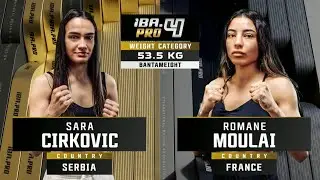 Sara CIRKOVIC 🇷🇸 vs Romane MOULAI 🇫🇷 | IBA.PRO 4 | April 27, 2025 | Banja Luka