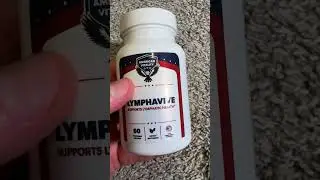 Is it worth it? American Vitality LymphaVive supplement!