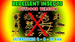 ANTI INSECTS REPELLENT SOUND ⛔🦟 KEEP INSECTS AWAY - ULTRASONIC SOUND