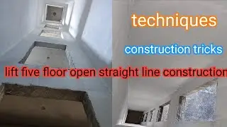 how to Lift machine room construction#lift construction processing#trendingvideo